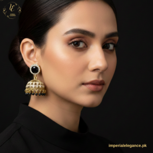 Polki Khundan Jhumka Earrings